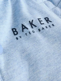Baker by Ted Baker Quilted Jacket T-Shirt and Trousers 3 Piece Set Blue Sale