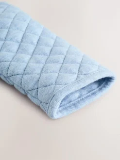 Baker by Ted Baker Quilted Jacket T-Shirt and Trousers 3 Piece Set Blue Sale