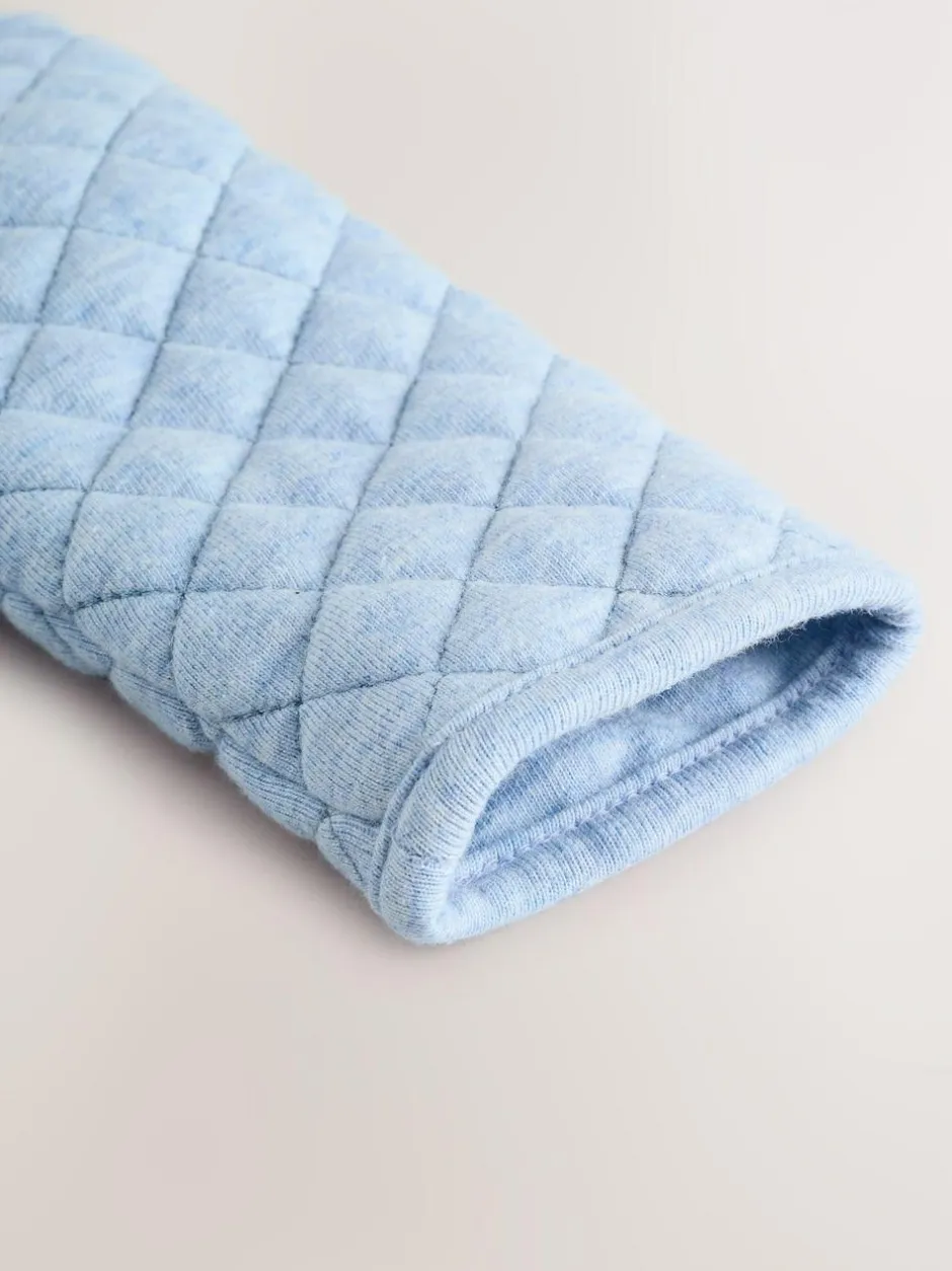 Baker by Ted Baker Quilted Jacket T-Shirt and Trousers 3 Piece Set Blue Sale