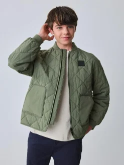 Baker by Ted Baker Sage Green Quilted Jacket Best