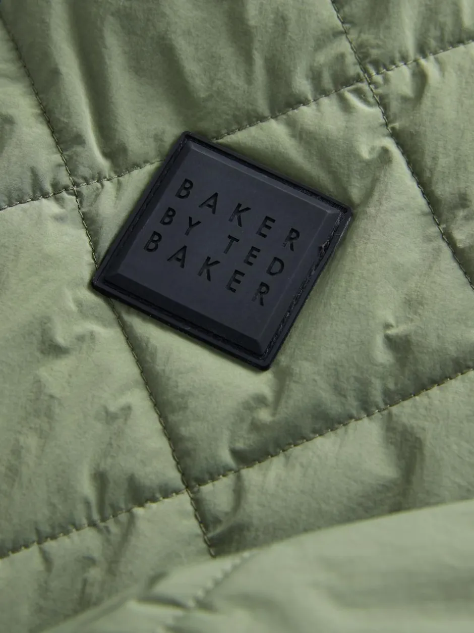 Baker by Ted Baker Sage Green Quilted Jacket Best