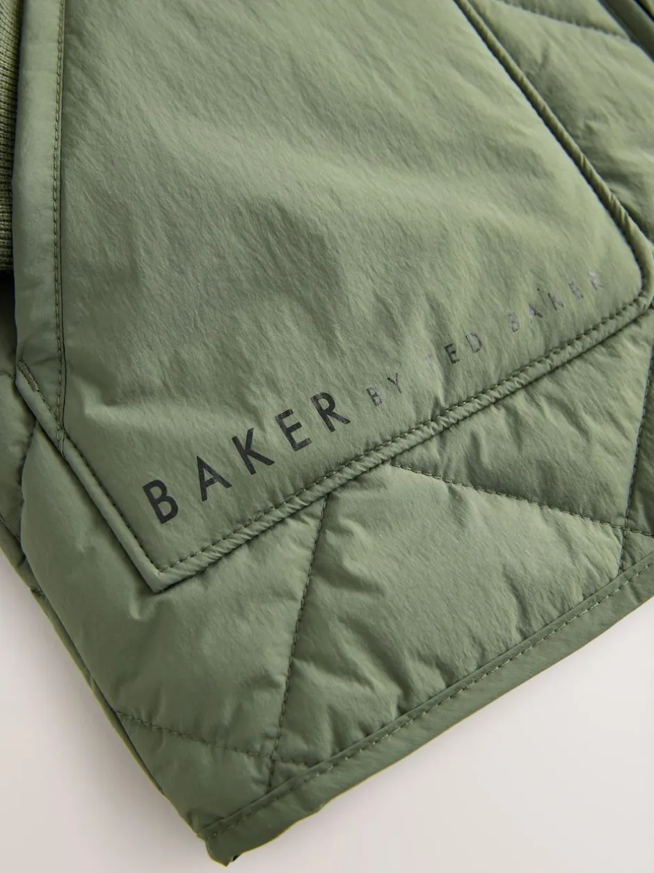 Baker by Ted Baker Sage Green Quilted Jacket Best