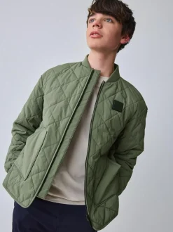 Baker by Ted Baker Sage Green Quilted Jacket Best
