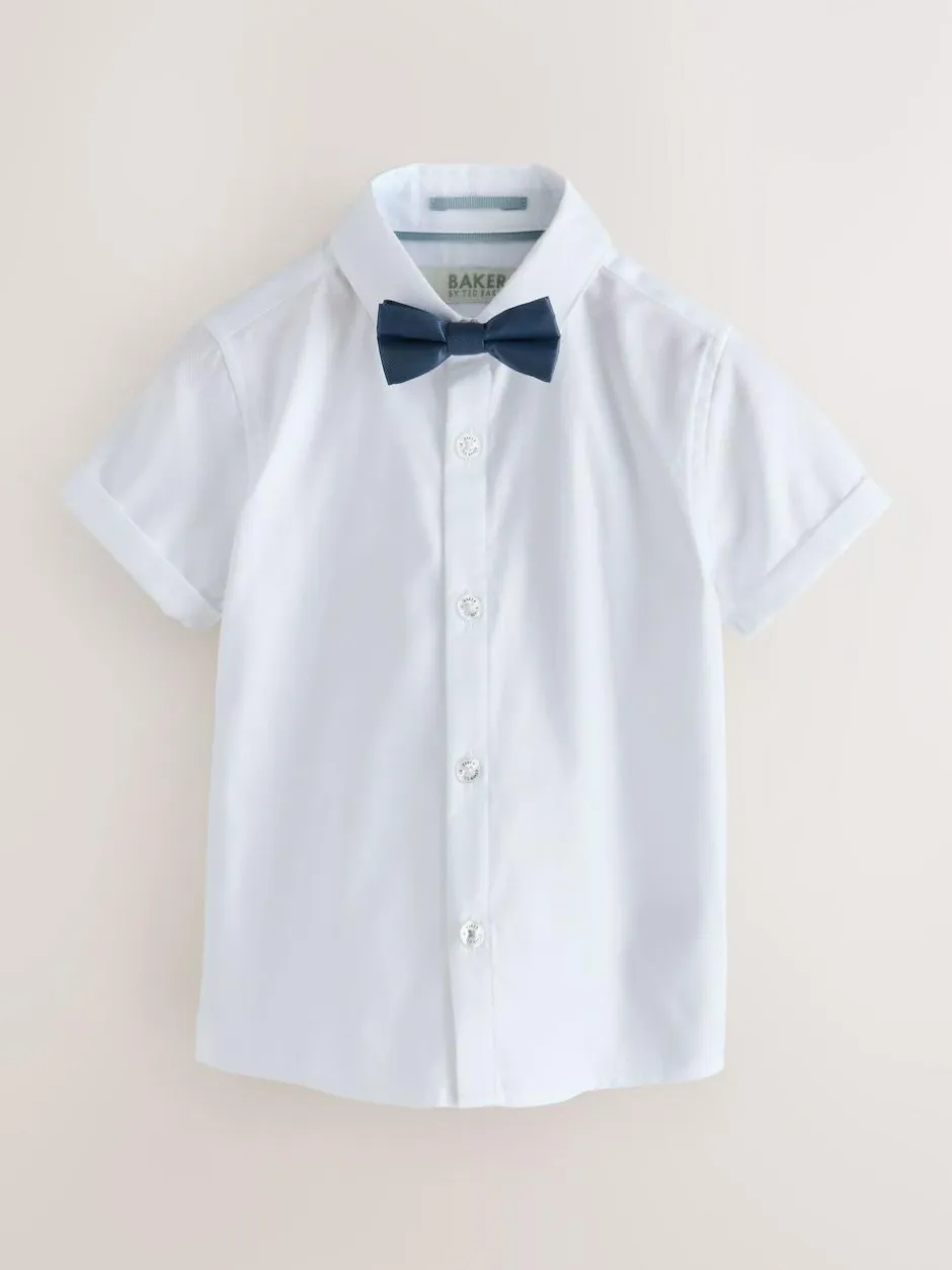 Baker by Ted Baker Shirt Waistcoat and Shorts Set Grey Outlet