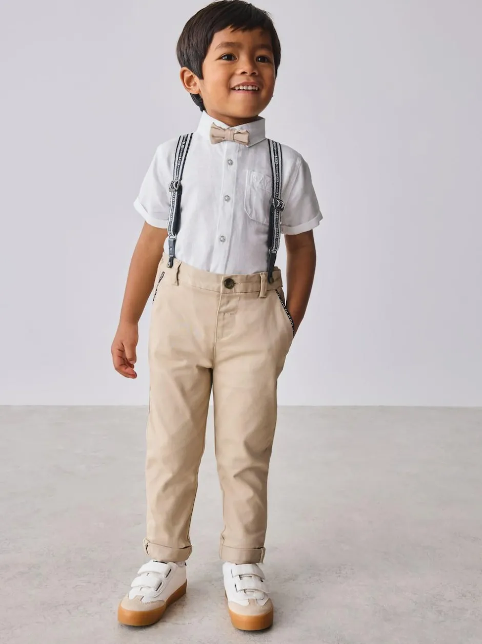 Baker by Ted Baker Shirt Trousers and Braces Set
