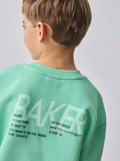 Baker by Ted Baker Sweatshirt and Cargo Joggers Set Green Discount