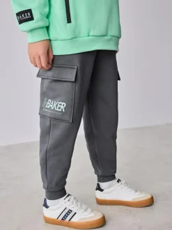 Baker by Ted Baker Sweatshirt and Cargo Joggers Set Green Discount