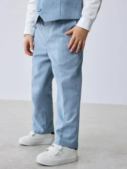 Baker by Ted Baker Waistcoat Shirt And Trousers Set Blue Sale