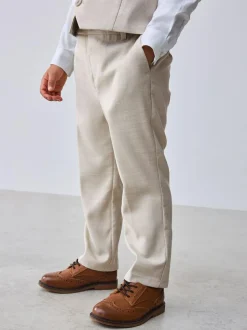Baker by Ted Baker Waistcoat Shirt And Trousers Set Stone Discount