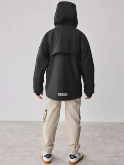 Baker by Ted Baker Waterproof Fleece Lined Coat Black Outlet