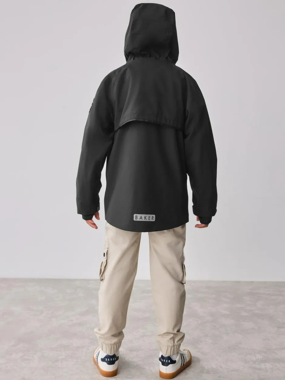 Baker by Ted Baker Waterproof Fleece Lined Coat Black Outlet