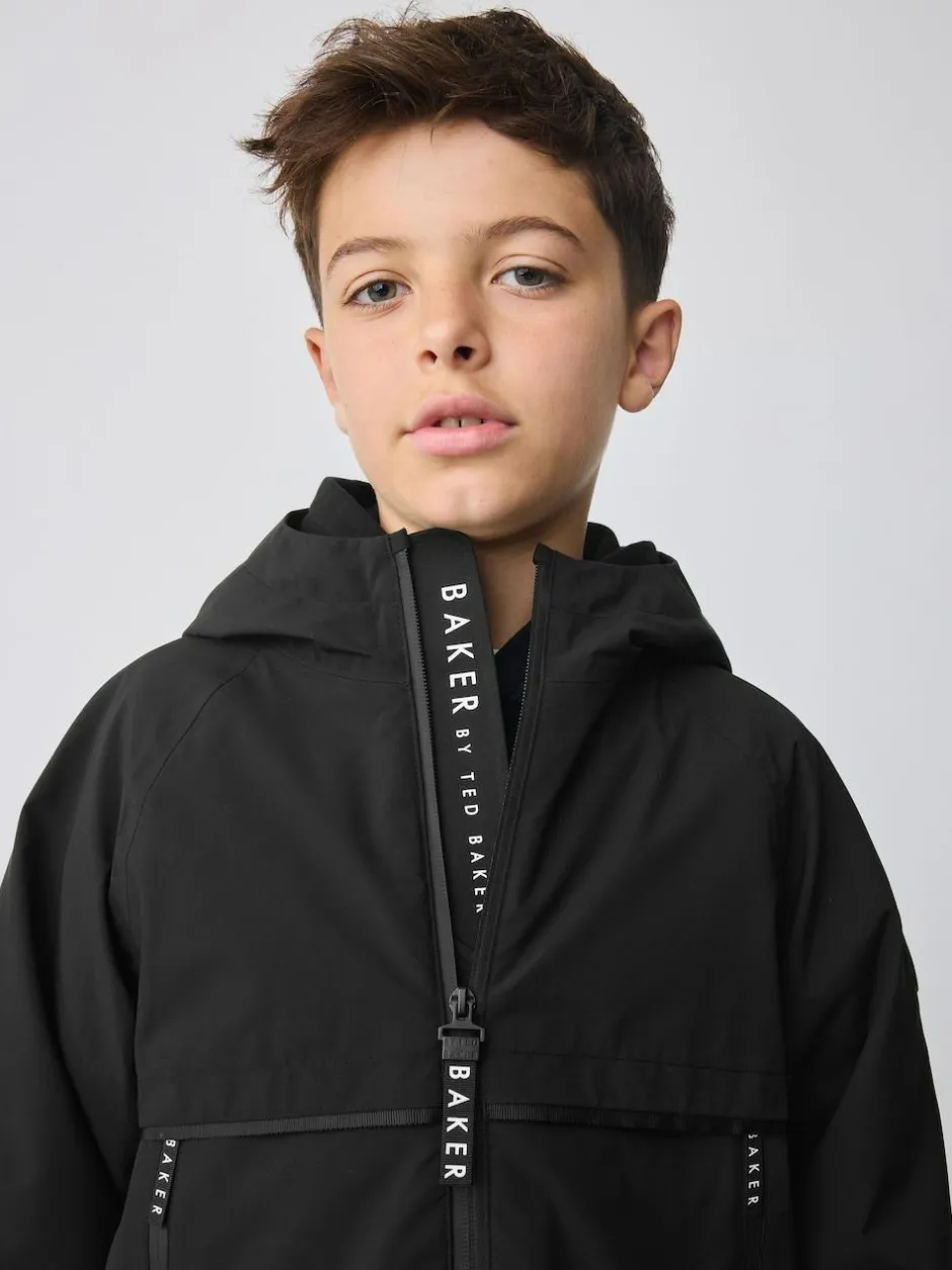Baker by Ted Baker Waterproof Fleece Lined Coat Black Outlet