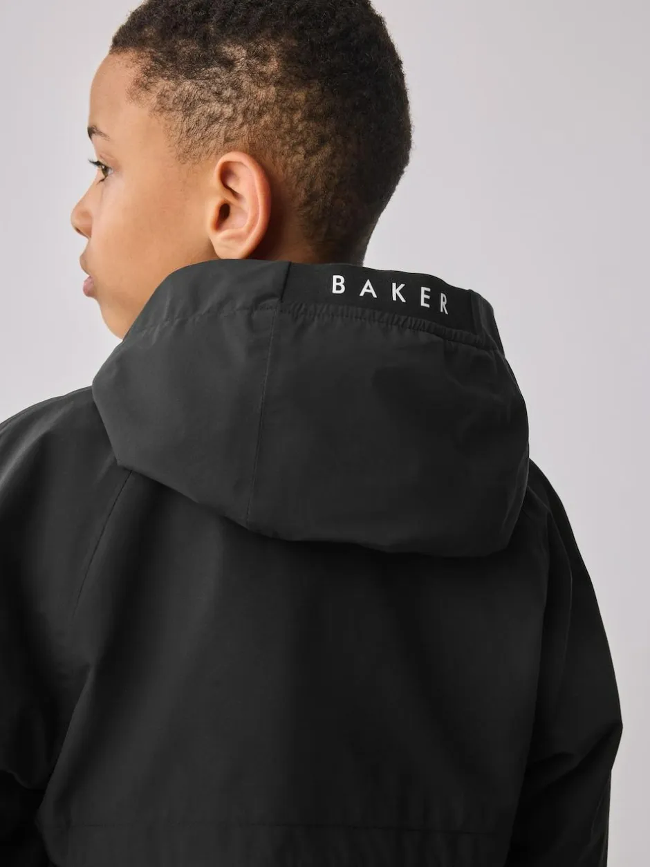Baker by Ted Baker Waterproof Fleece Lined Coat Black Outlet