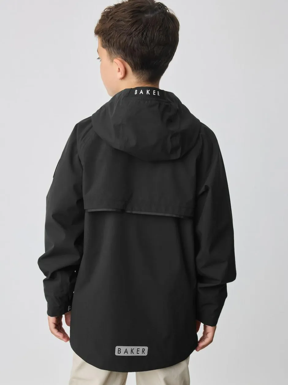Baker by Ted Baker Waterproof Fleece Lined Coat Black Outlet