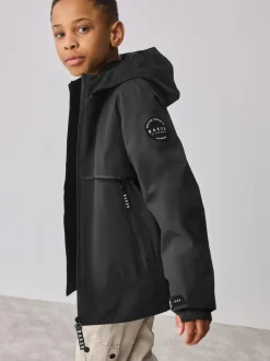 Baker by Ted Baker Waterproof Fleece Lined Coat Black Outlet