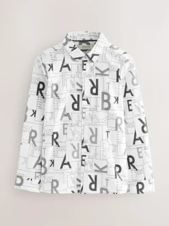 Baker by Ted Baker White Printed Shirt Outlet