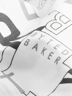 Baker by Ted Baker White Printed Shirt Outlet