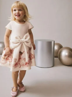 Next Scuba Occasion Dress (3mths-7yrs) Ballet Pink Discount