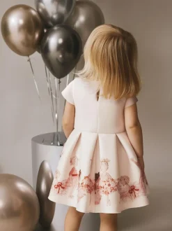 Next Scuba Occasion Dress (3mths-7yrs) Ballet Pink Discount