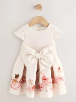 Next Scuba Occasion Dress (3mths-7yrs) Ballet Pink Discount