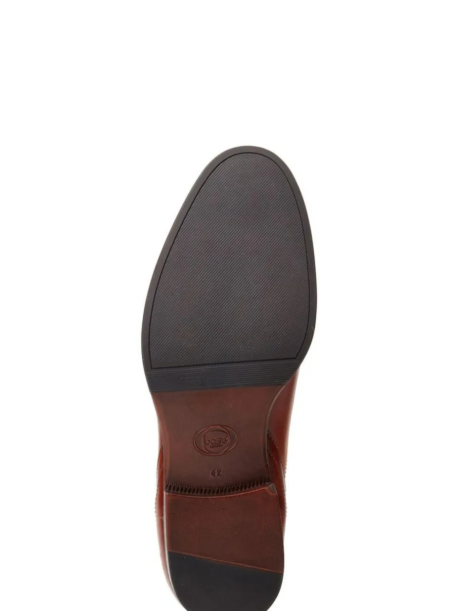 Base London Whittle Chelsea Boot Burnt Tan Brown New