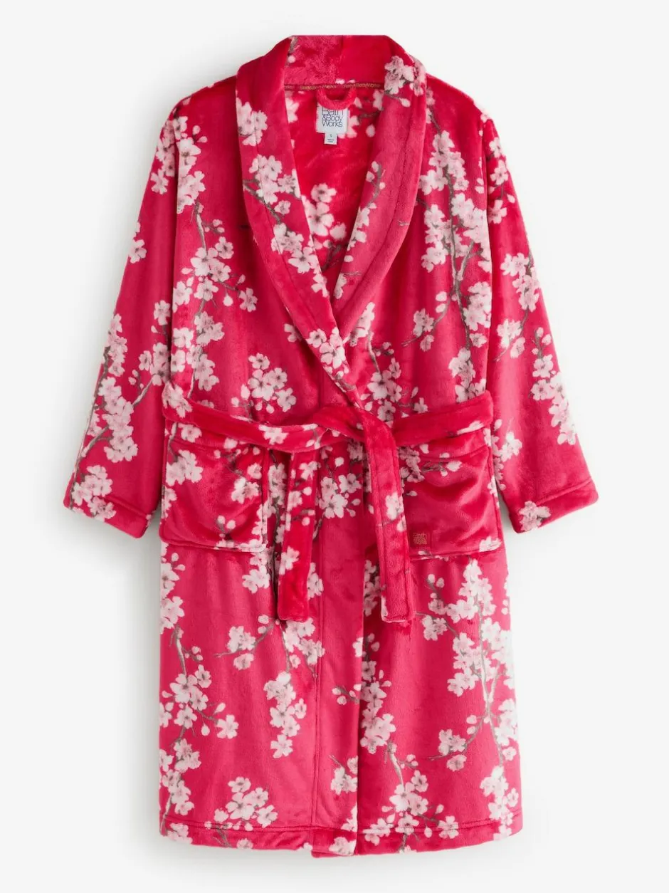 Bath & Body Works Blossom Cosy Robe Red Cherry Outlet