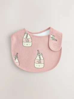 Next Berry Pink Food Character Baby Bibs 3 Pack Online