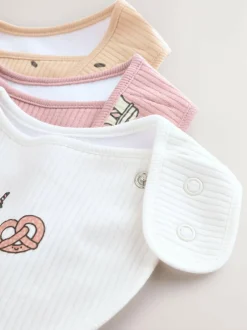 Next Berry Pink Food Character Baby Bibs 3 Pack Online