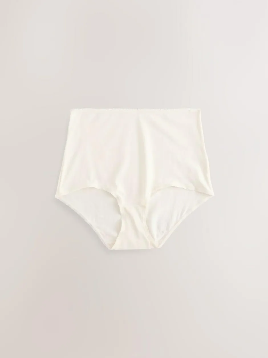 Next Berry Pink Full Brief Cotton Rich Knickers 5 Pack Hot