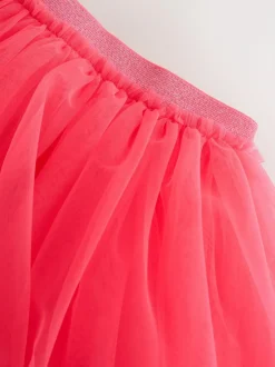Next Top and Tutu Skirt Set (3mths-7yrs) Berry Pink New