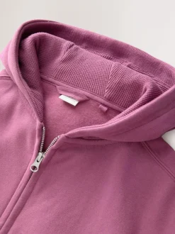 Next Berry Pink Zip Through Hoodie (3-16yrs) Sale