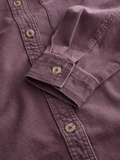 Next Berry Red Oversize Denim Shirt Hot