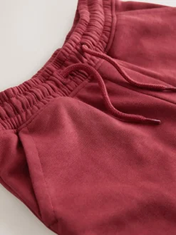 Next Berry Red Regular Fit Basic Shorts (3-16yrs) New