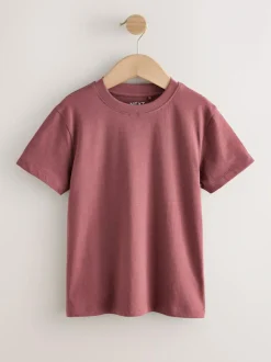 Next Berry Red Regular Fit Short Sleeve T-Shirt (3-16yrs) Best