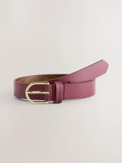Next Berry Regular Leather Belt Outlet