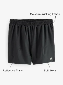Next 5 Inch Active Gym Sports Shorts Black Online
