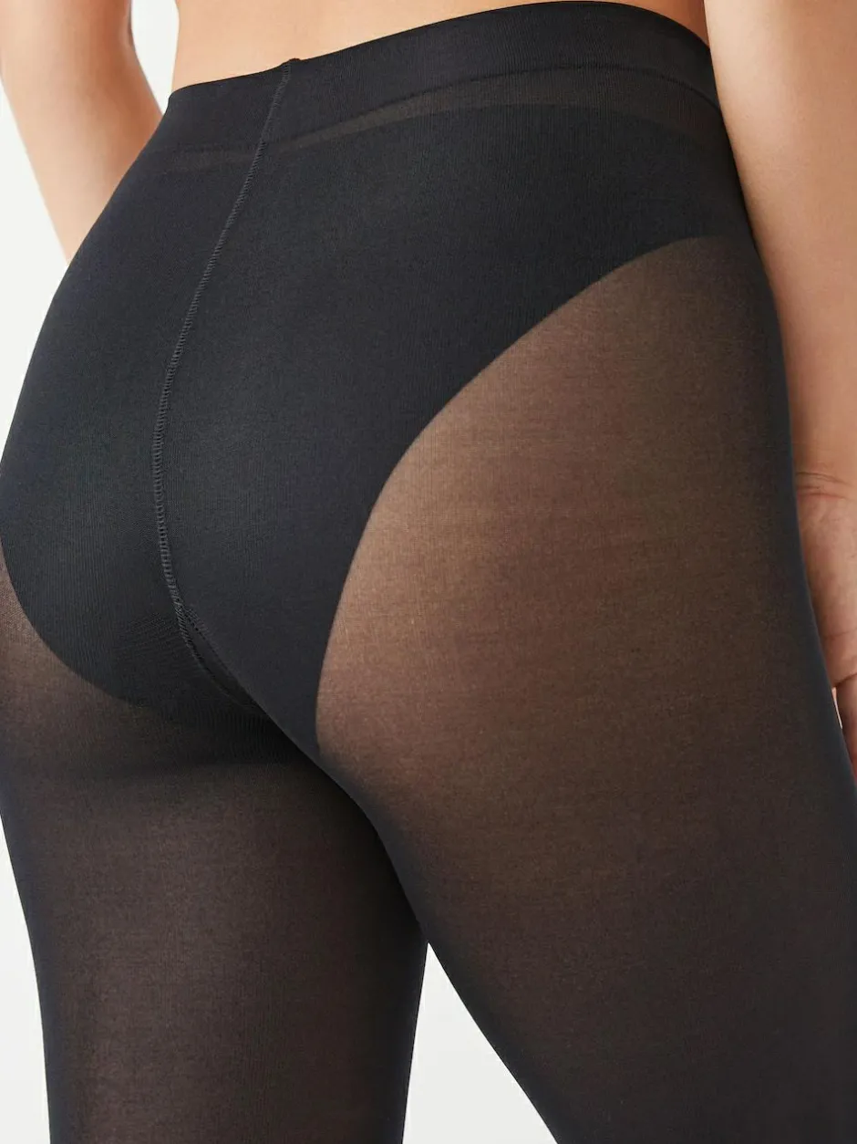 Next Black 3 Pack 80 Denier Opaque Tights Sale