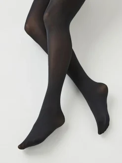 Next Black 3 Pack 80 Denier Opaque Tights Sale