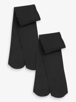 Next Black 2 Pack 100 Denier School Tights Online