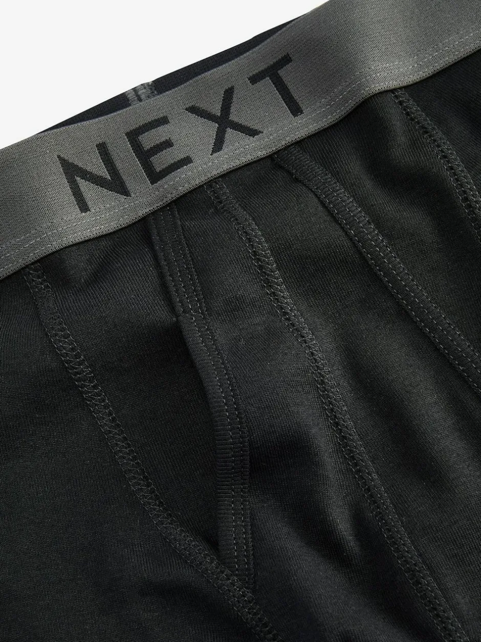 Next Black 15 Pack A-Front Pure 100% Cotton Boxers Online