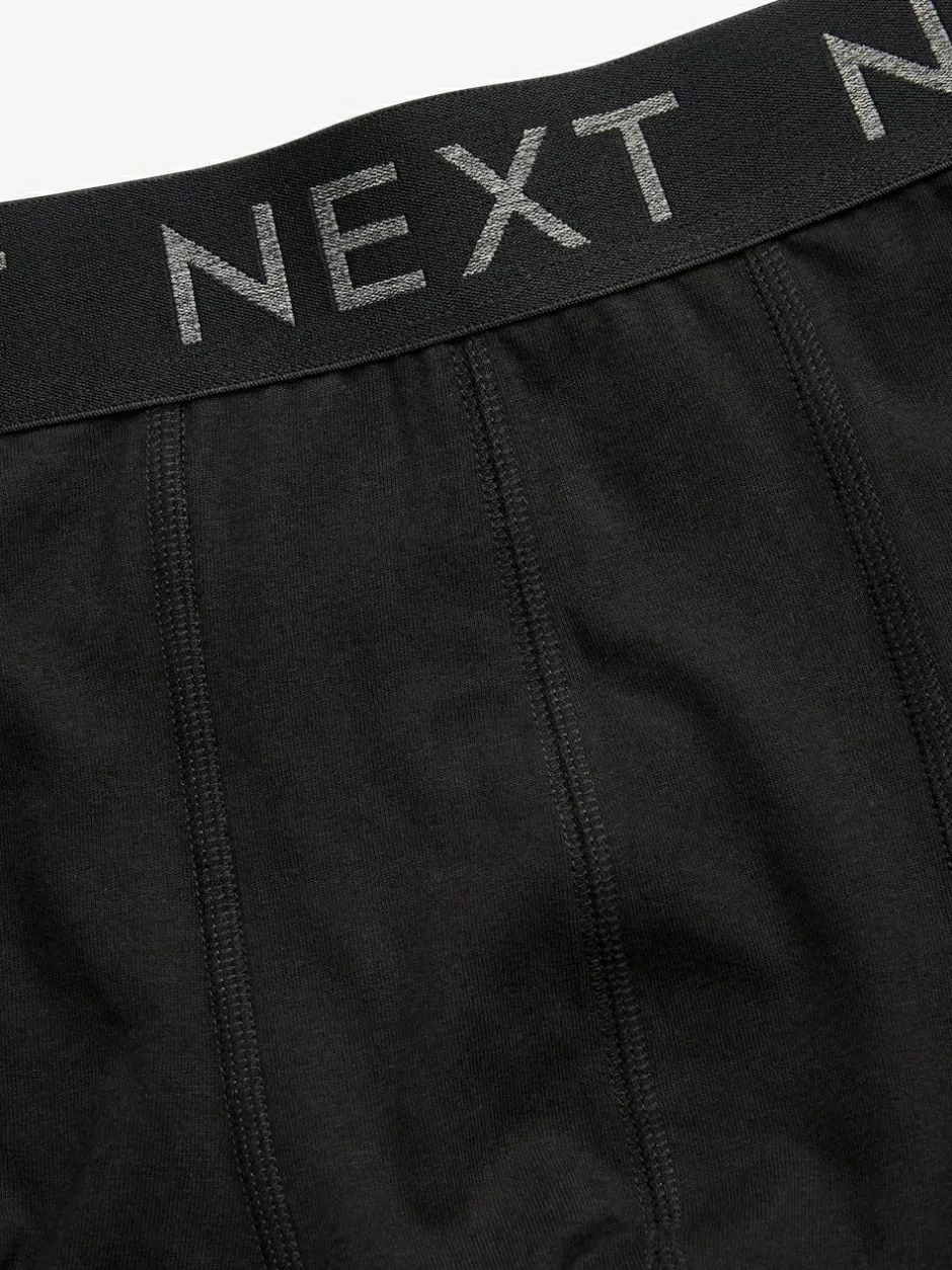 Next Black 10 pack Cotton Rich Blend Hipsters Boxers