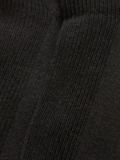 Next Black 2 Pack Cotton Rich Over Knee School Socks Clearance