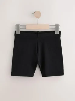 Next Black 7 Pack Cotton Rich Stretch Cycle Shorts (3-16yrs) Discount
