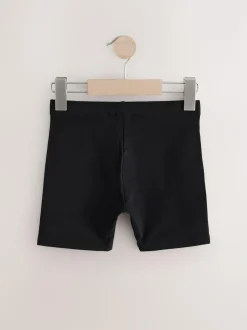 Next Black 7 Pack Cotton Rich Stretch Cycle Shorts (3-16yrs) Discount