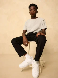Next Black 1 Pack Non Cuff Regular Fit Joggers (3-16yrs) Online