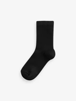 Next Black 7 Pack Premium Bamboo Rich Socks
