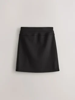 Next 2 Pack Pull-On Jersey Stretch School Pencil Skirts (3-17yrs) Black Sale
