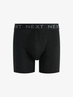Next Black 15 Pack Sports Longer Length A-Front Boxers Best