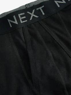 Next Black 15 Pack Sports Longer Length A-Front Boxers Best