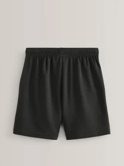 Next 2 Pack Sports Shorts (3-16yrs) Black New